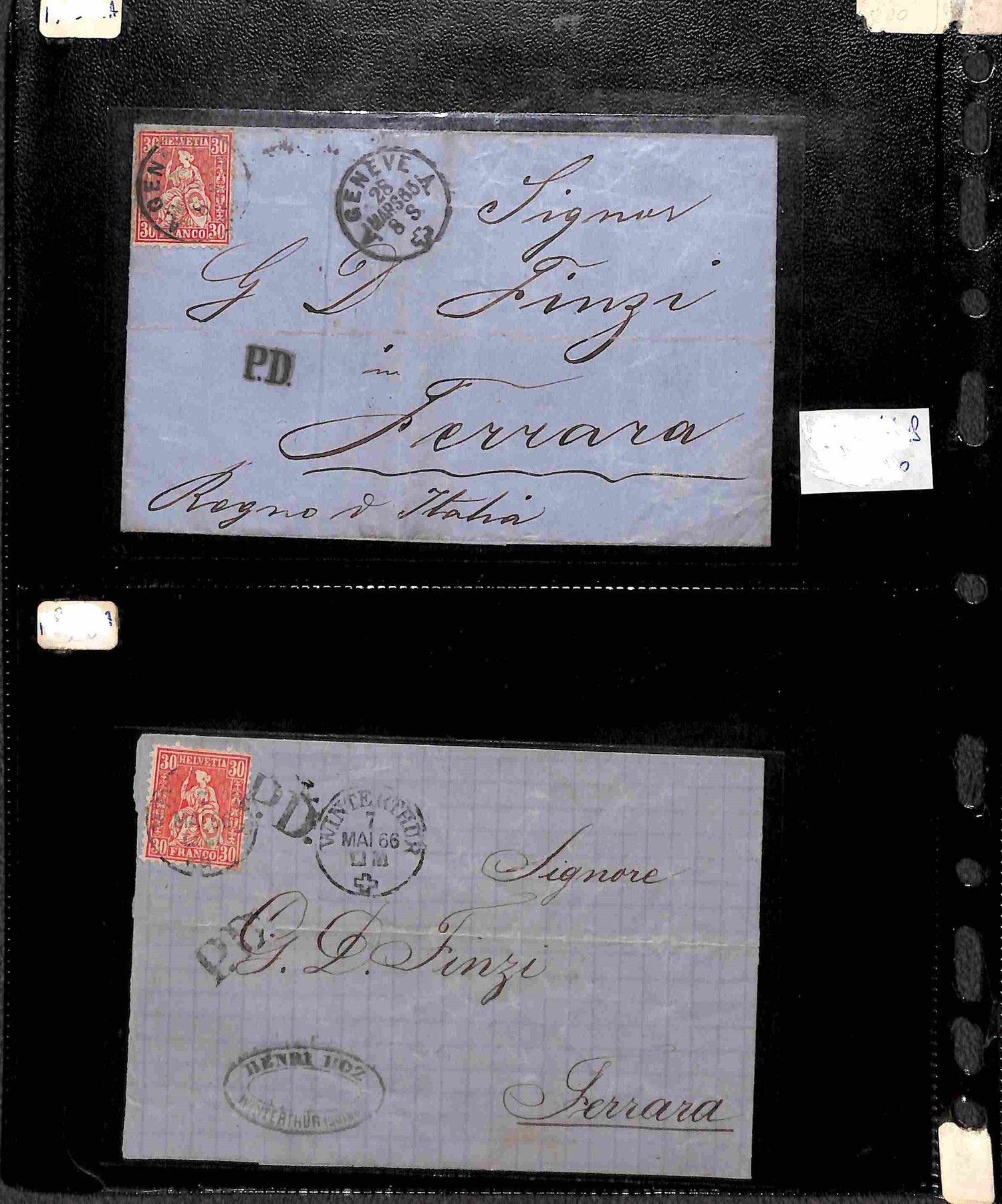 Svizzera / Posta Ordinaria
