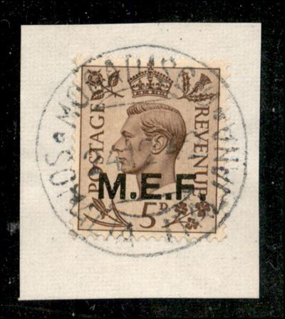Italia / Occupazioni Straniere delle Colonie / Occupazione Britannica / M.e.f. / Posta Ordinaria