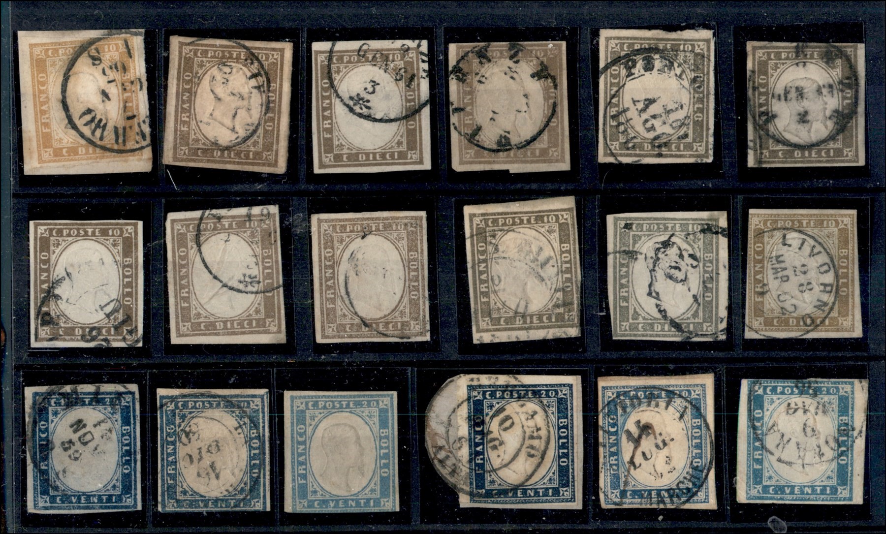 ITALIA / Antichi Stati Italiani / Sardegna / Posta ordinaria