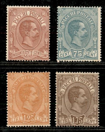 Italia / Regno / Umberto i / Pacchi Postali