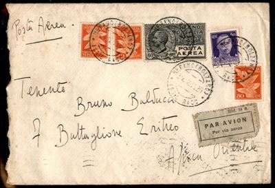 Italia / Regno / Vittorio Emanuele III / Aerogrammi