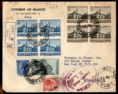 Italia / Repubblica / Aerogrammi