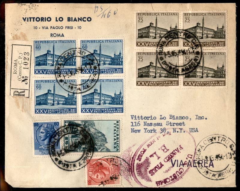 Italia / Repubblica / Aerogrammi