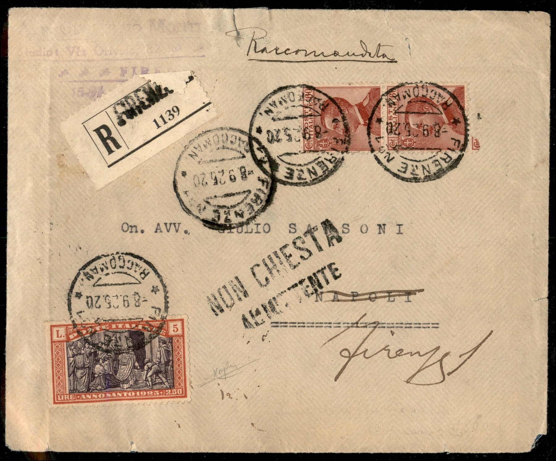 Italia / Regno / Vittorio Emanuele III / Posta Ordinaria