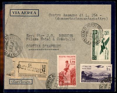 Italia / Regno / Vittorio Emanuele III / Aerogrammi