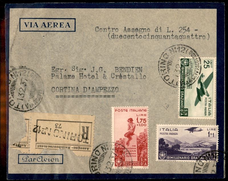 Italia / Regno / Vittorio Emanuele III / Aerogrammi