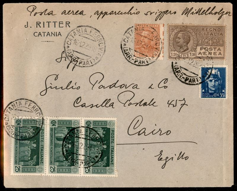 Italia / Regno / Vittorio Emanuele III / Aerogrammi