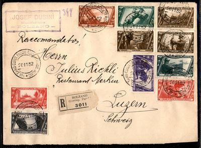 Italia / Regno / Vittorio Emanuele III / Posta Ordinaria + Aerea + Espressi