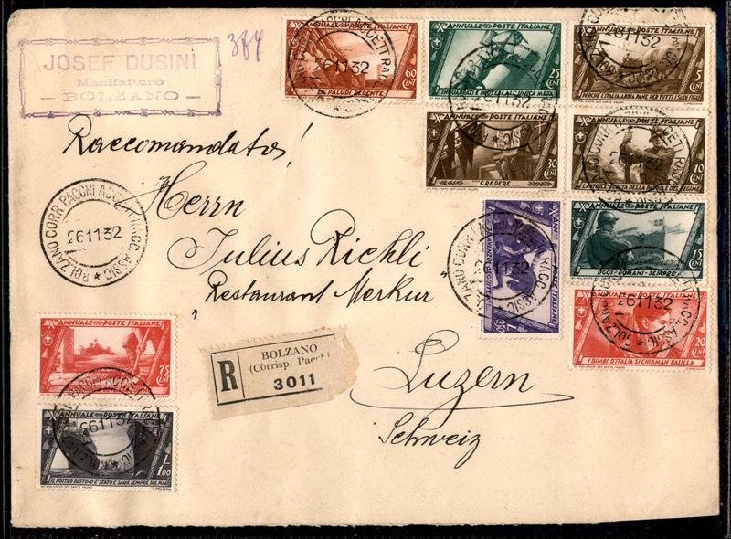 Italia / Regno / Vittorio Emanuele III / Posta Ordinaria + Aerea + Espressi
