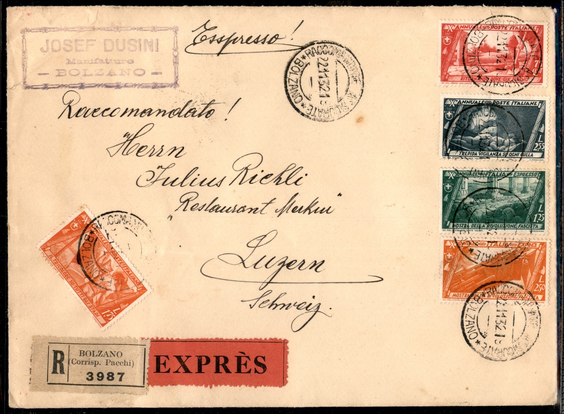 Italia / Regno / Vittorio Emanuele III / Posta Ordinaria + Aerea + Espressi