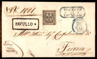 Italia / Antichi Stati Italiani / Modena / Posta Ordinaria