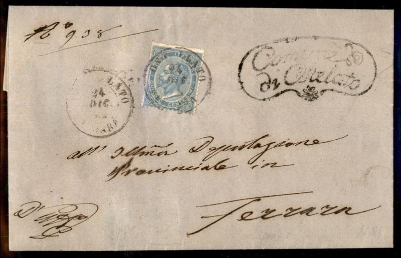 Italia / Regno / Vittorio Emanuele II / Posta Ordinaria