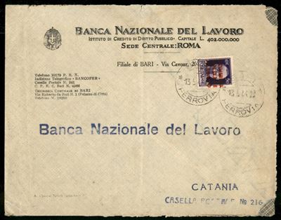 Italia / Occupazioni Straniere di Territori Italiani / Occupazione Anglo-americana / Napoli / Pos...