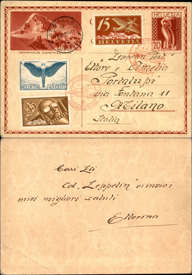 Svizzera / Aerogrammi