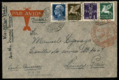 Italia / Regno / Vittorio Emanuele III / Aerogrammi