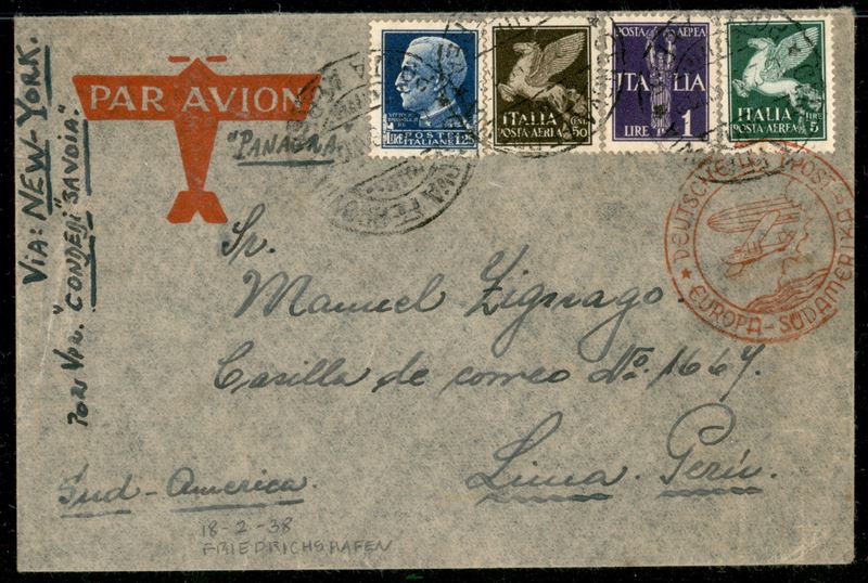 Italia / Regno / Vittorio Emanuele III / Aerogrammi