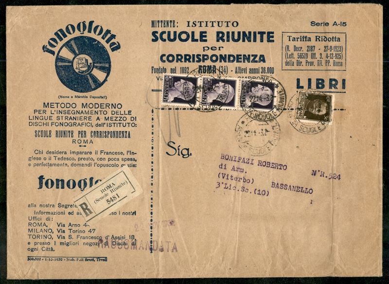Italia / Regno / Vittorio Emanuele III / Posta Ordinaria