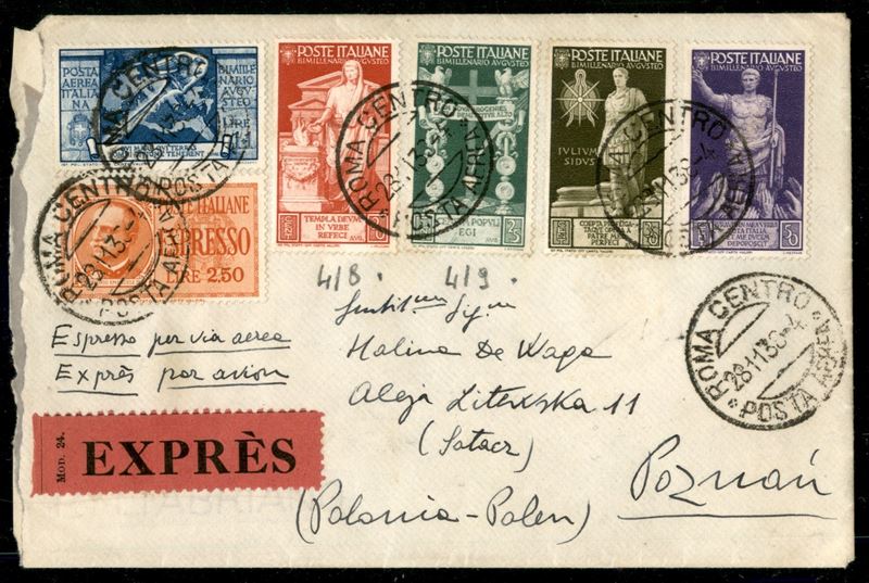 Italia / Regno / Vittorio Emanuele III / Posta Ordinaria
