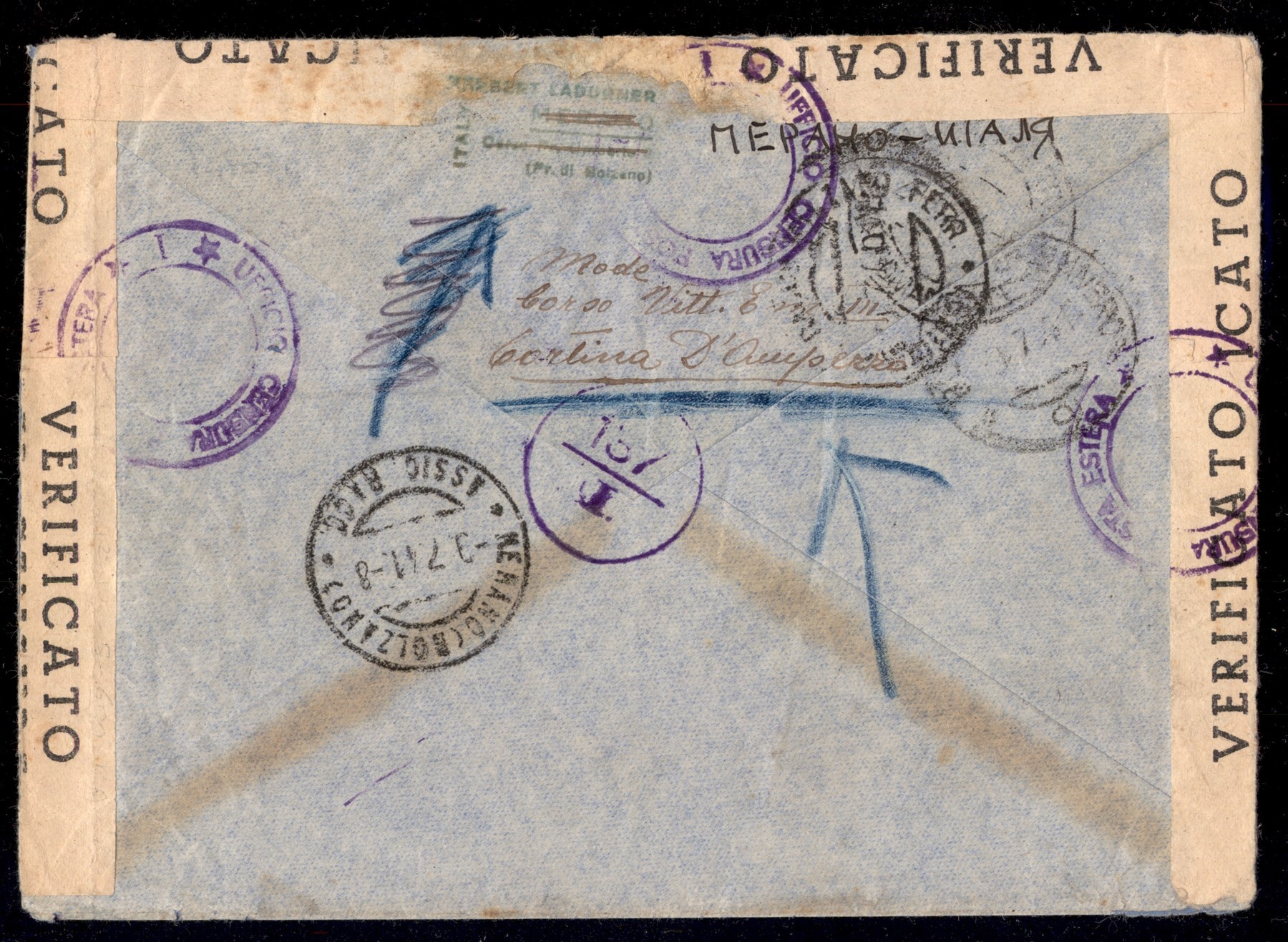Italia / Regno / Vittorio Emanuele III / Aerogrammi
