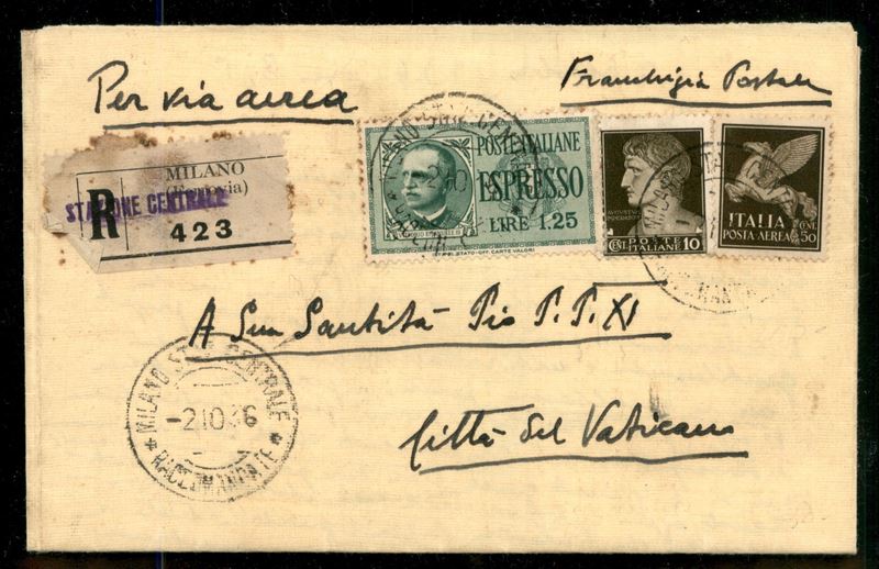 Italia / Regno / Vittorio Emanuele III / Aerogrammi