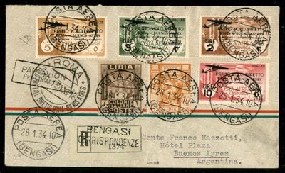 Italia / Colonie / Cirenaica / Raccomandata