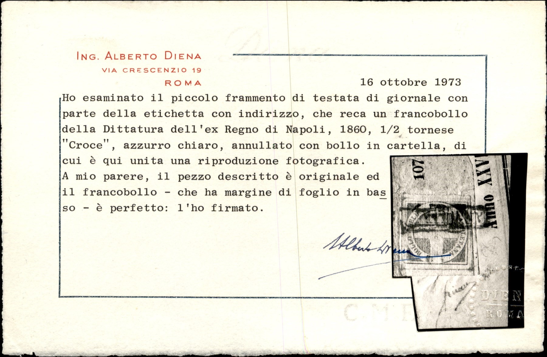 Italia / Antichi Stati Italiani / Napoli / Posta Ordinaria