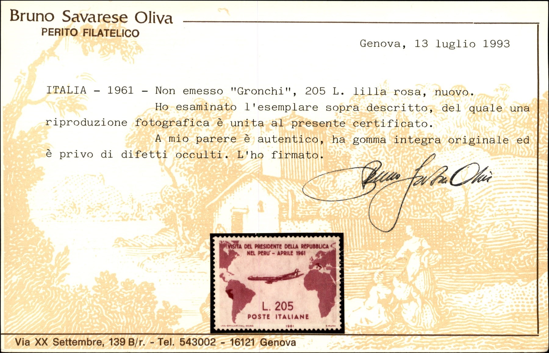 Italia / Repubblica / Posta Ordinaria