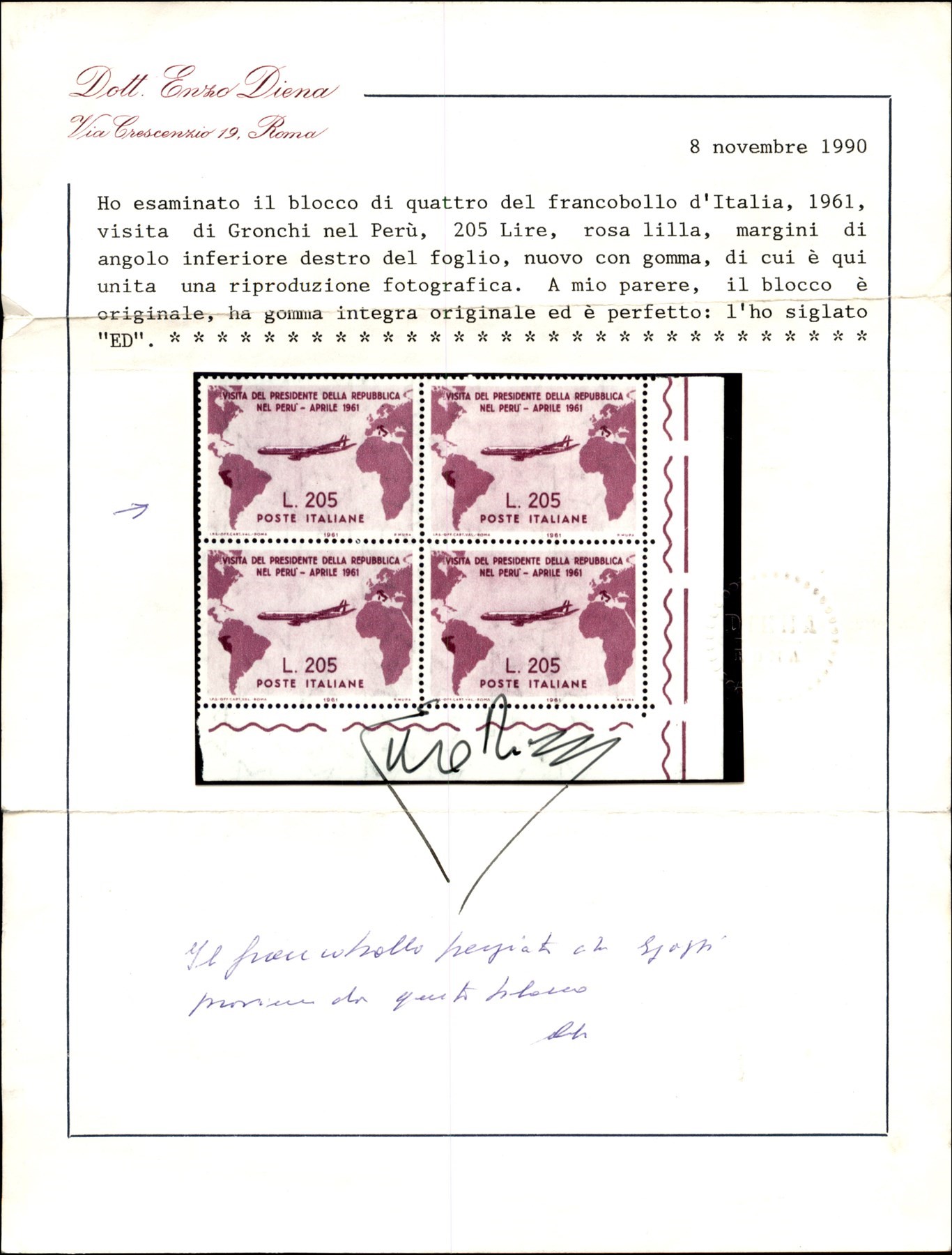 Italia / Repubblica / Posta Ordinaria