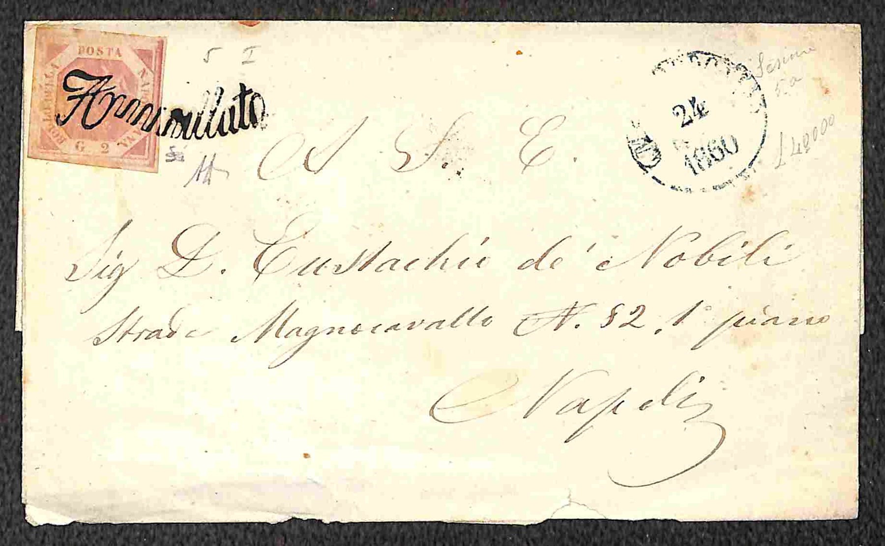 Italia / Antichi Stati Italiani / Napoli / Posta Ordinaria