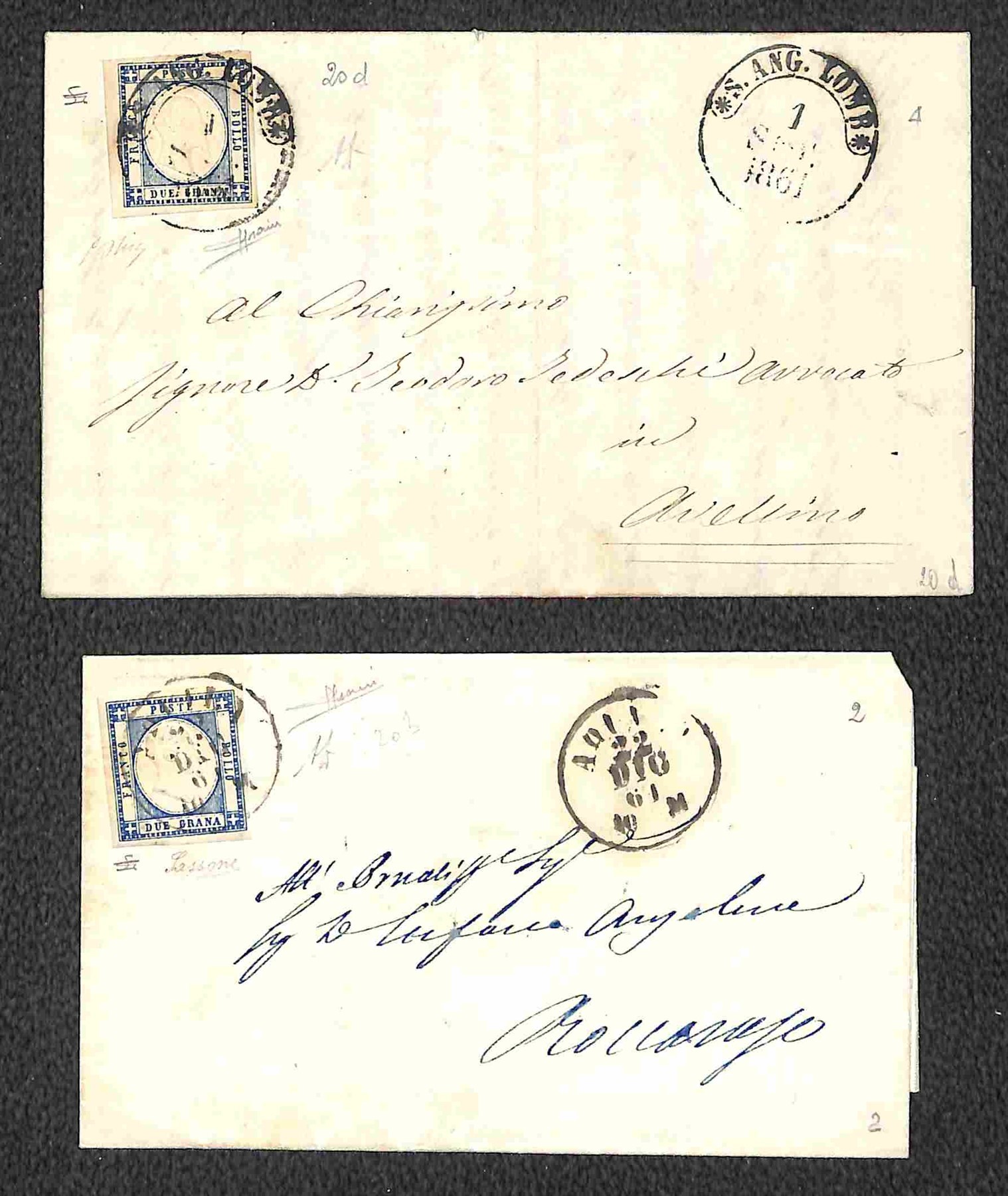 ITALIA / Antichi Stati Italiani / Province Napoletane / Posta ordinaria