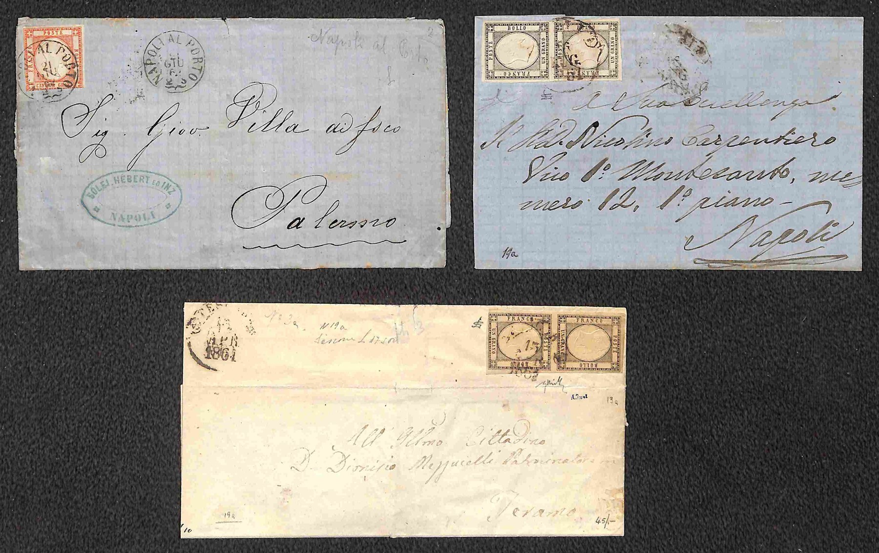 ITALIA / Antichi Stati Italiani / Province Napoletane / Posta ordinaria