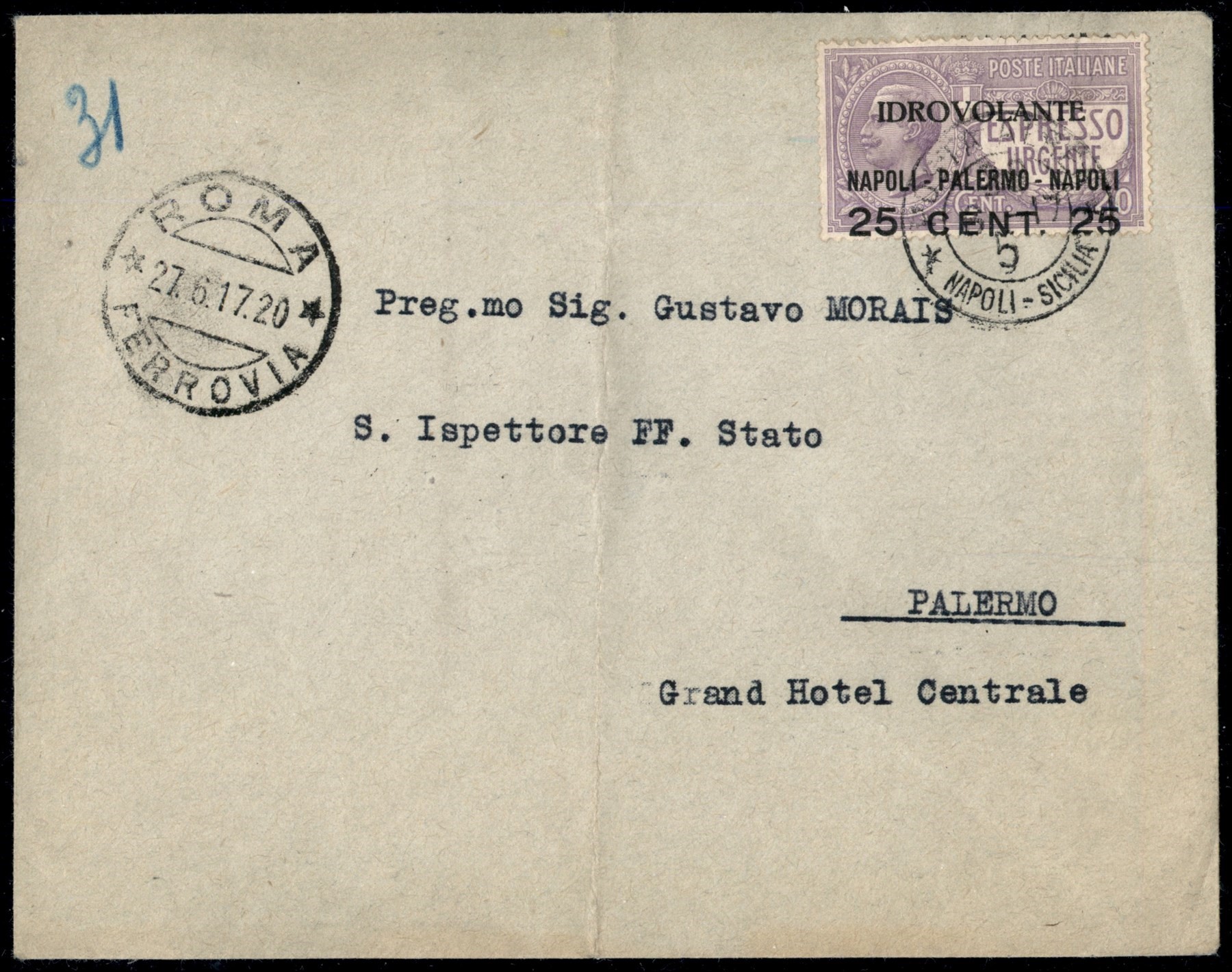 Italia / Regno / Vittorio Emanuele III / Posta Aerea