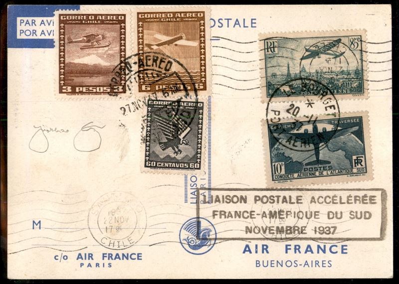 Francia / Aerogrammi