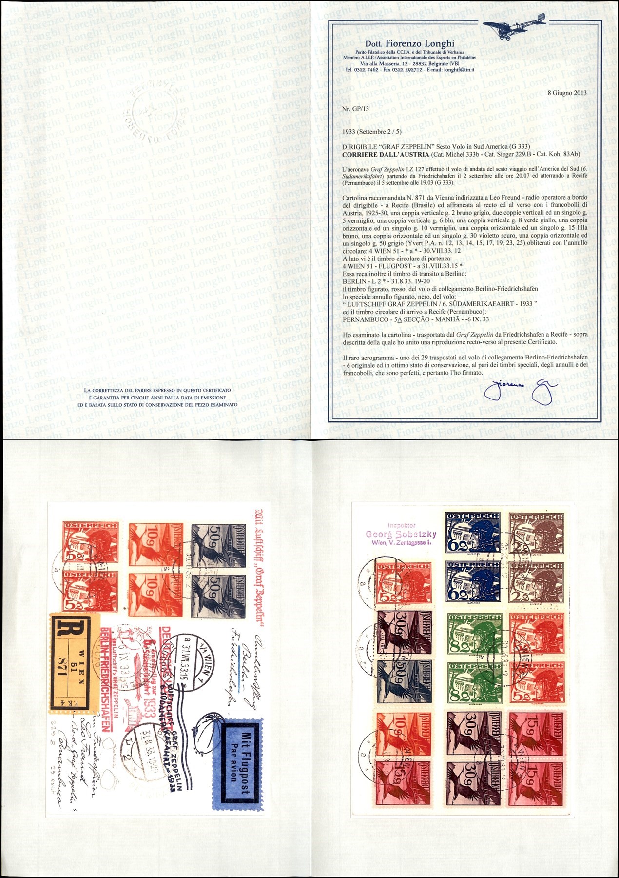 Austria / Aerogrammi