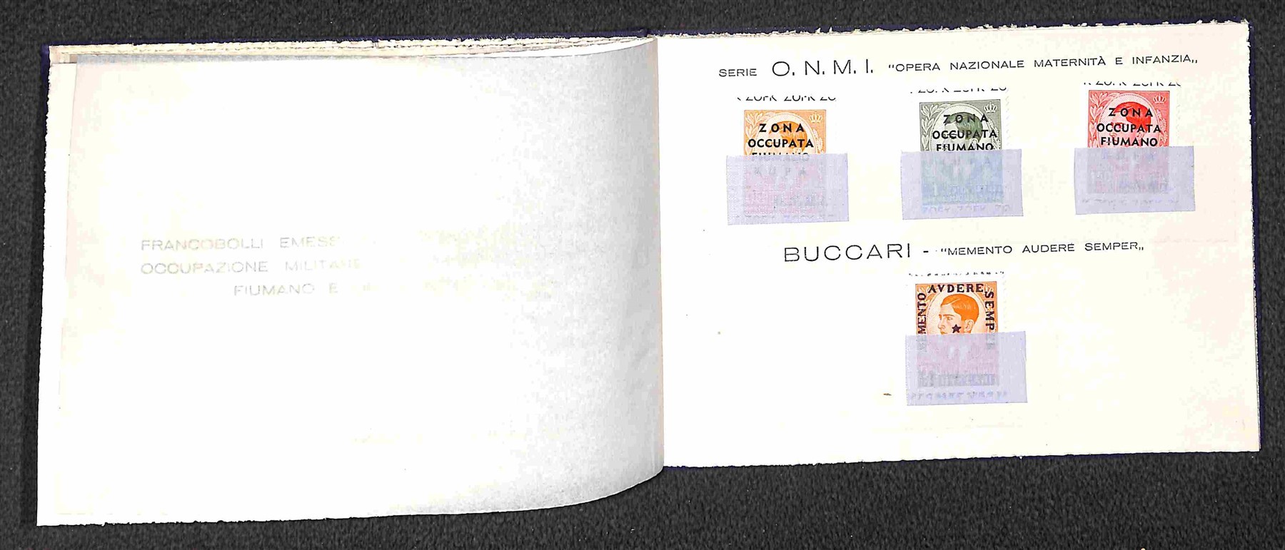 Italia / Occupazioni II Guerra Mondiale / Zona Fiumano Kupa / Posta Ordinaria