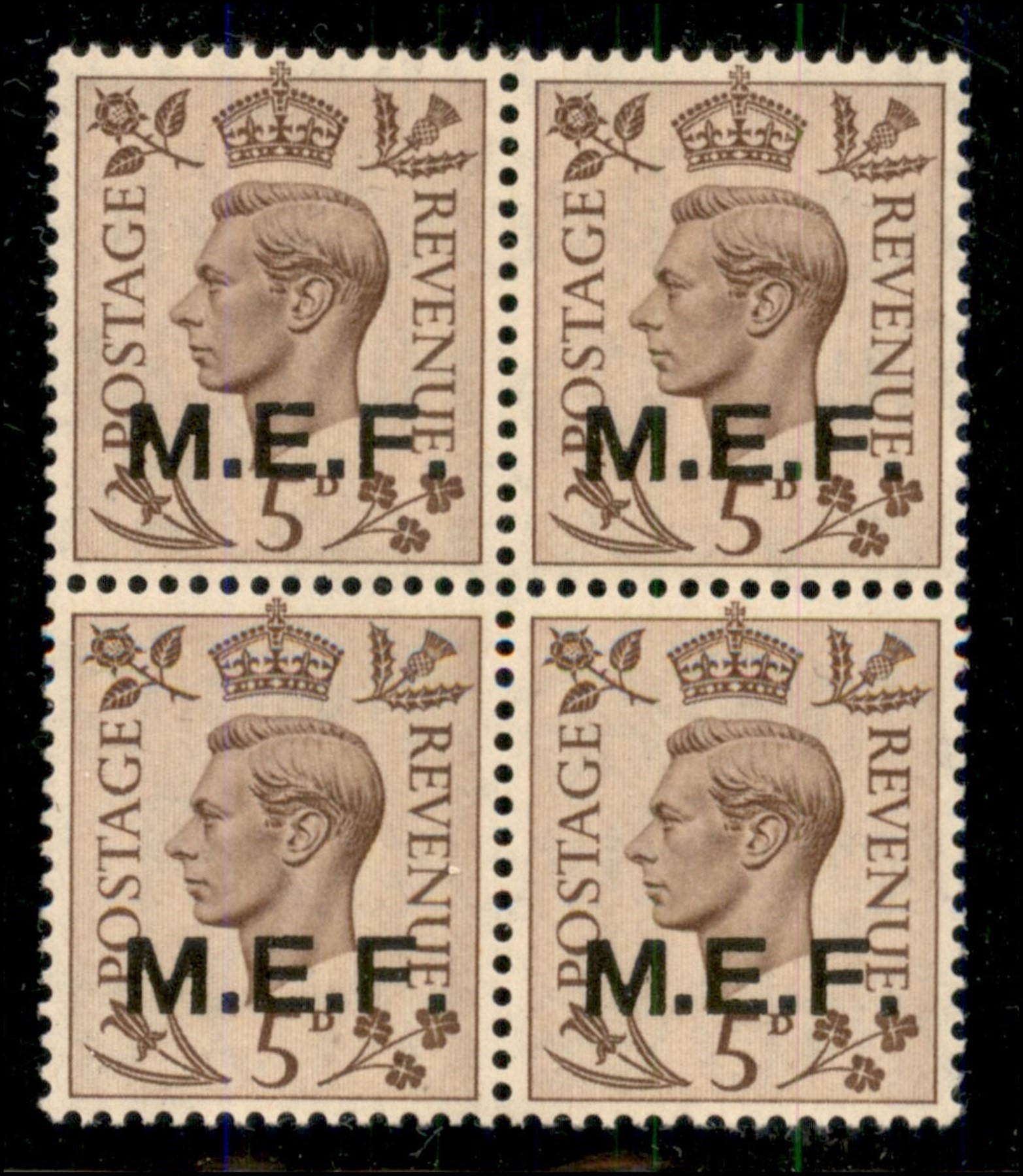 Italia / Occupazioni Straniere delle Colonie / Occupazione Britannica / M.e.f. / Posta Ordinaria