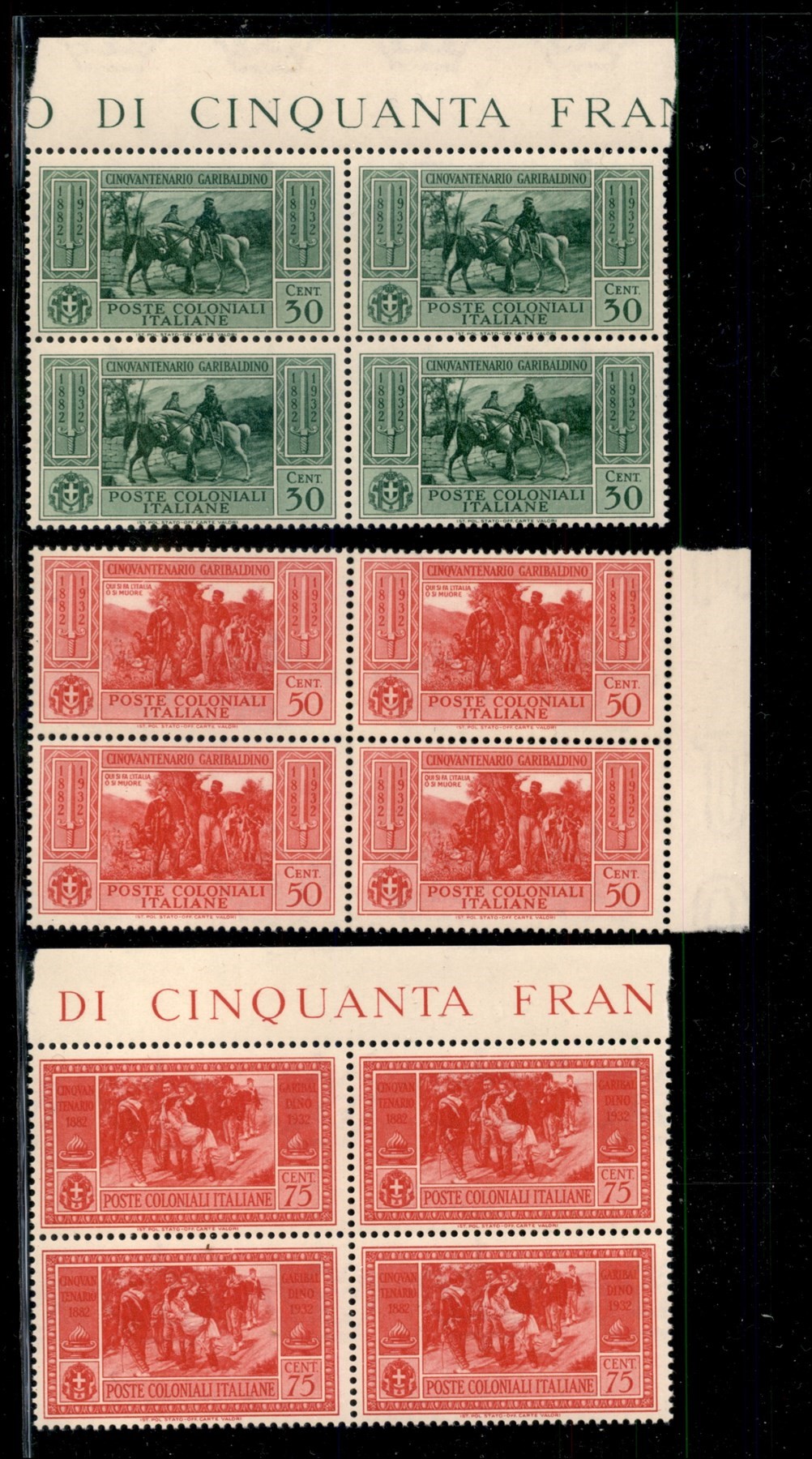 Italia / Colonie / Emissioni Generali / Posta Ordinaria