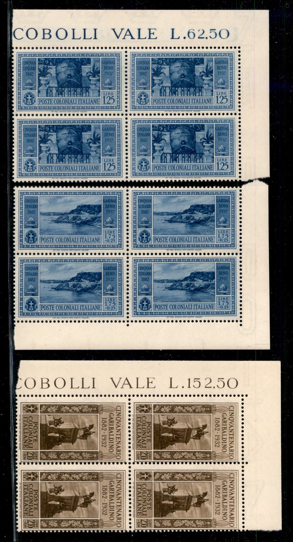 Italia / Colonie / Emissioni Generali / Posta Ordinaria