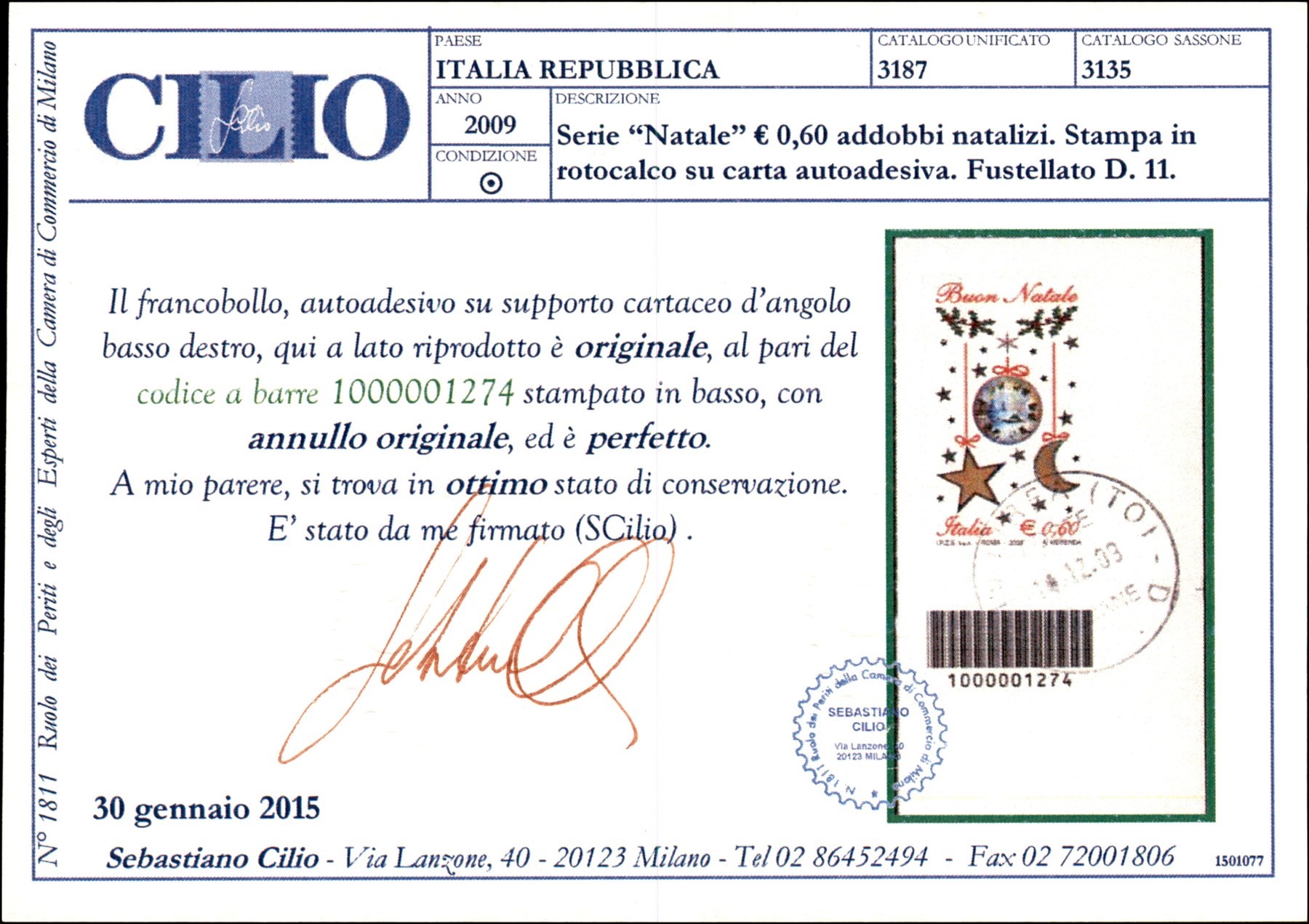 Italia / Repubblica / Posta Ordinaria
