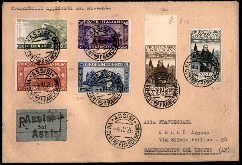 Italia / Regno / Vittorio Emanuele III / Posta Ordinaria