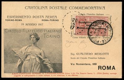 Italia / Regno / Vittorio Emanuele III / Aerogrammi