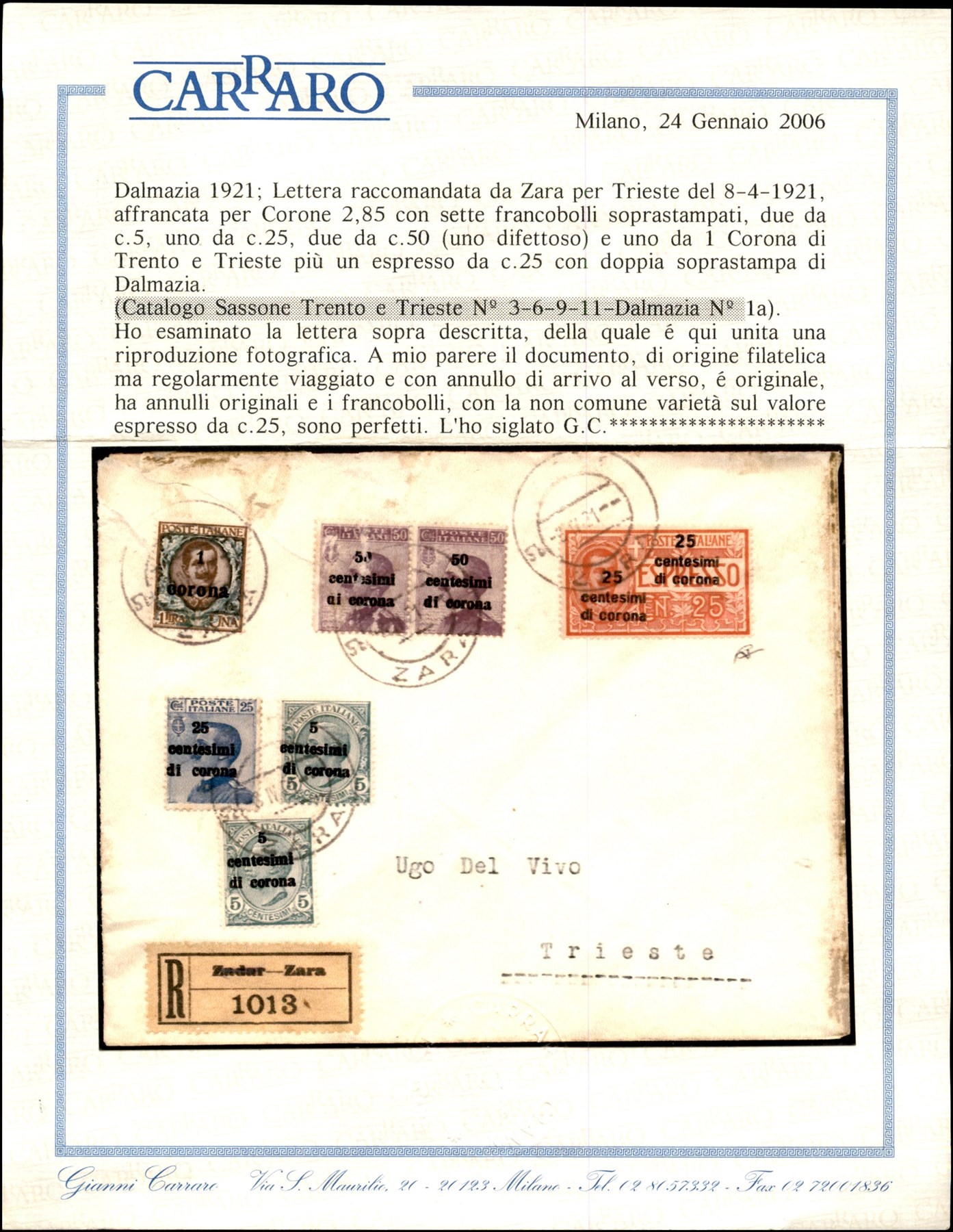 Italia / Occupazioni i Guerra Mondiale / Dalmazia / Posta Ordinaria + Espressi