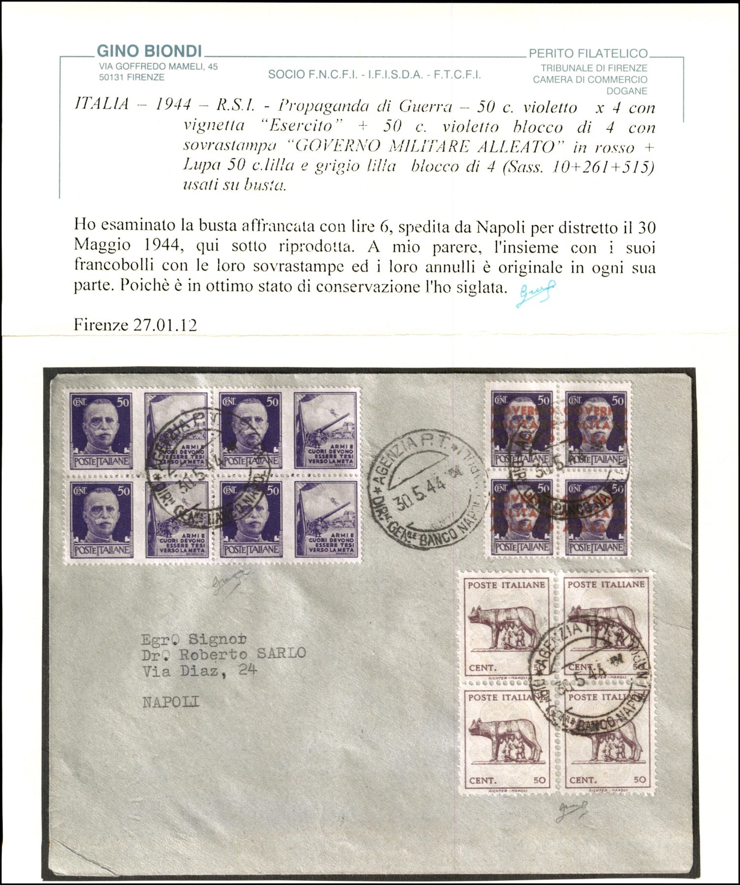 Italia / Luogotenenza / Posta Ordinaria