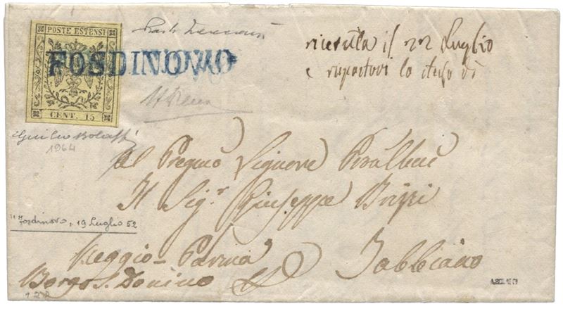 Italia / Antichi Stati Italiani / Modena / Posta Ordinaria