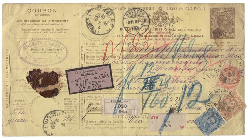 Italia / Regno / Umberto i / Posta Ordinaria