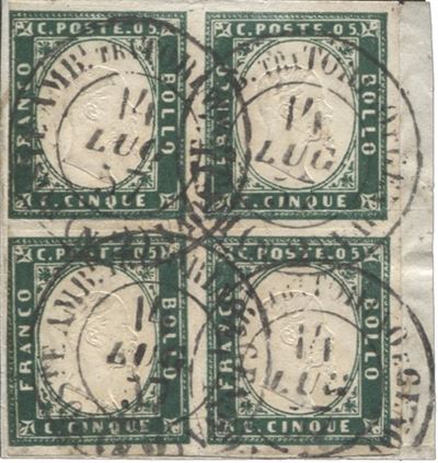 Italia / Antichi Stati Italiani / Sardegna / Posta Ordinaria