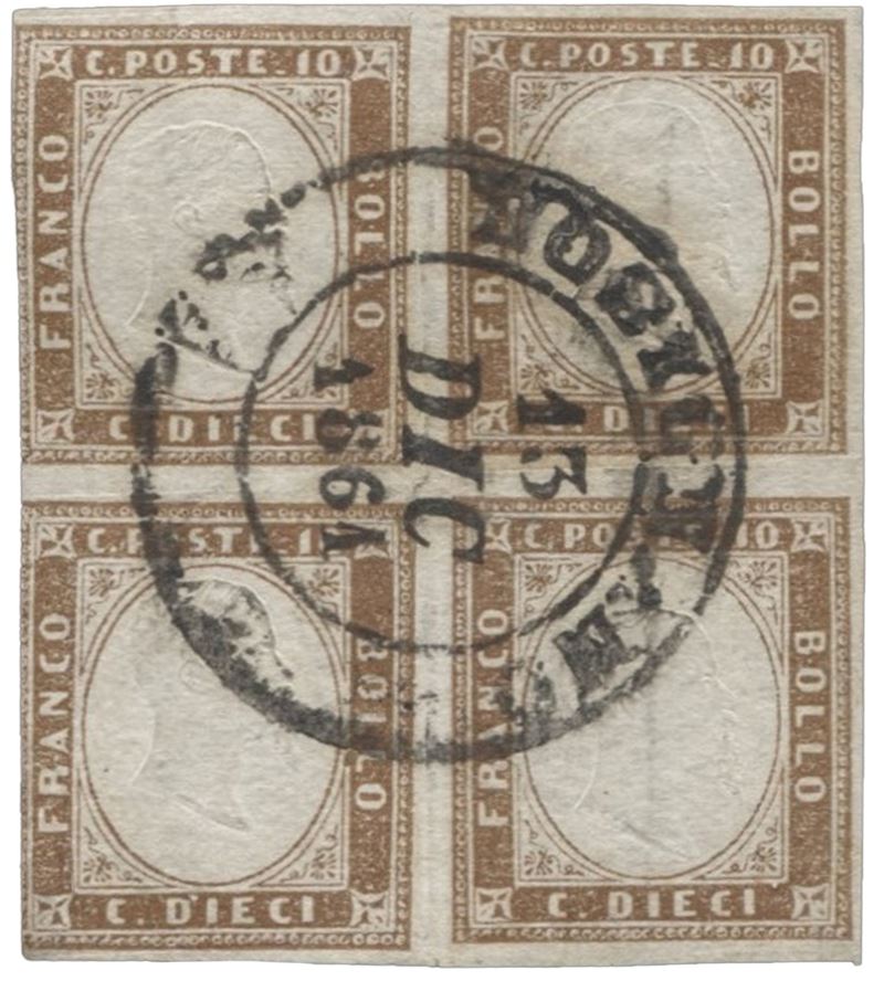Italia / Antichi Stati Italiani / Sardegna / Posta Ordinaria