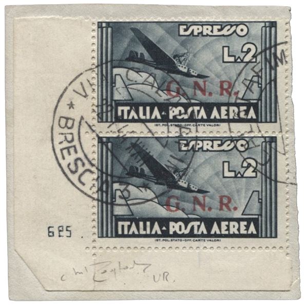 ITALIA / RSI / Posta aerea
