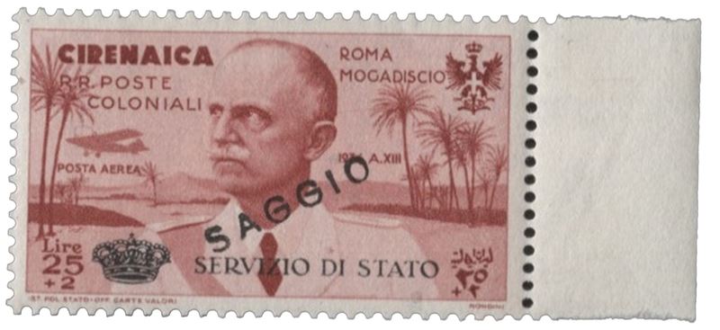 Italia / Colonie / Cirenaica / Servizio Aereo