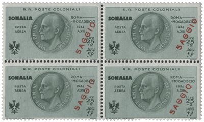 Italia / Colonie / Somalia / Posta Aerea